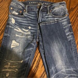Men’s AE AIRFLEX 360 jeans 30x32. Wore a few times like new